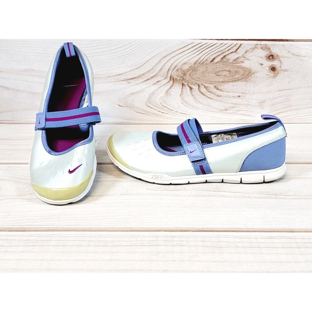 NIKE Free Mary Jane Sneakers Shoe Slip On Women’s Size 6.5 Youth 5Y 315537-451